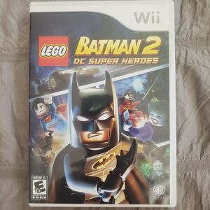 Lego Batman 2 Dc Superheros Video Game for Wii TESTED